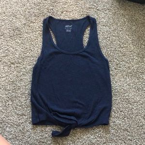 Aerie Knot Front Tank Top